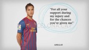 First Team Players thank Joseph Pep Guardiola
