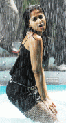 Telugu Actress Anushka - Wet Dancing In Rain